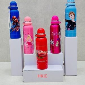 750ml Cartoon printed steel water bottle