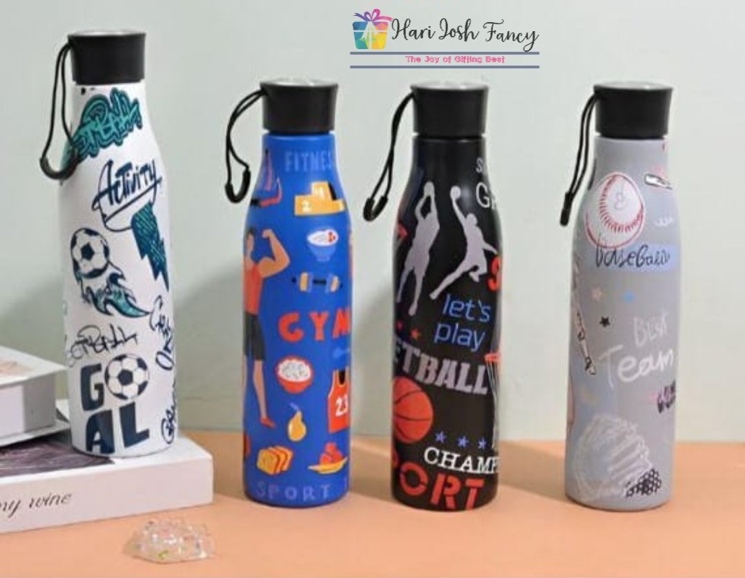 750ml Printed Water Bottle
