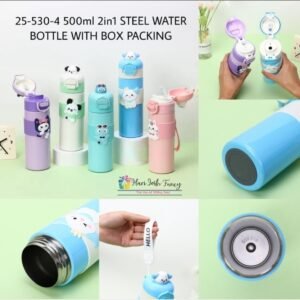 520ml Cartoon printed Dual Mouth Flask