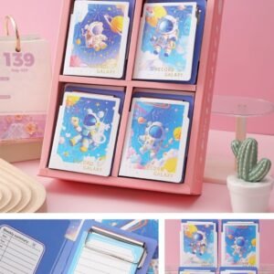 Space Mini Clip pad Notebook