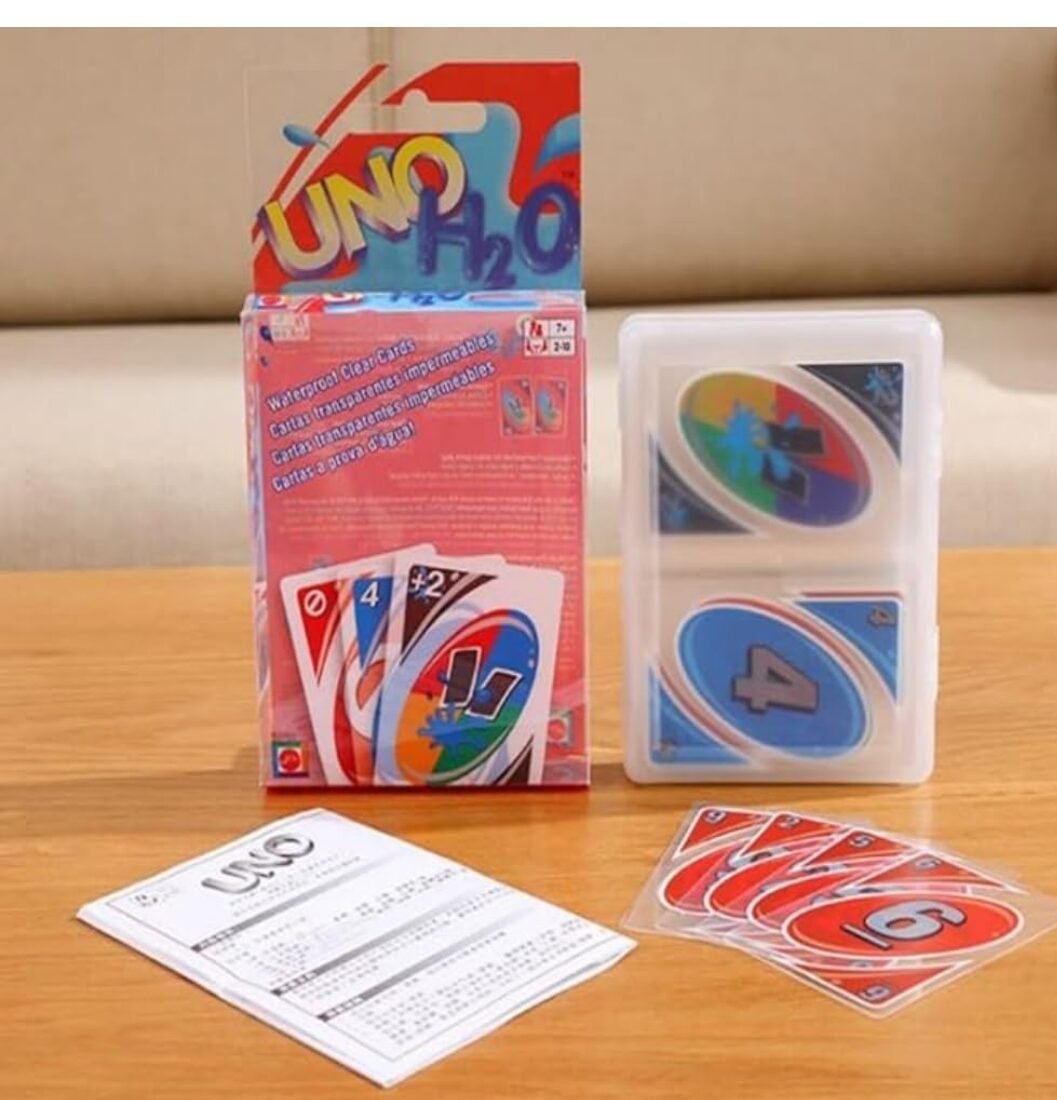 Waterproof UNO Cards with box