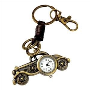 Antique Clock Keychain