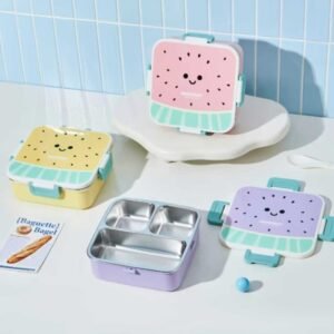 3 Grid Fruit Model Lunch Box