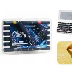 Glitter Dual Colour Marker Pen