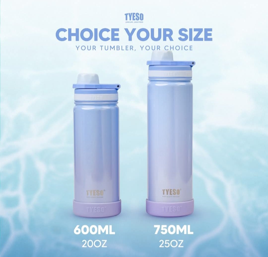 Tyeso Dual Colour Spout Flask