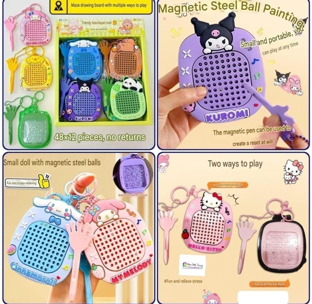 Magnetic Pad keychain