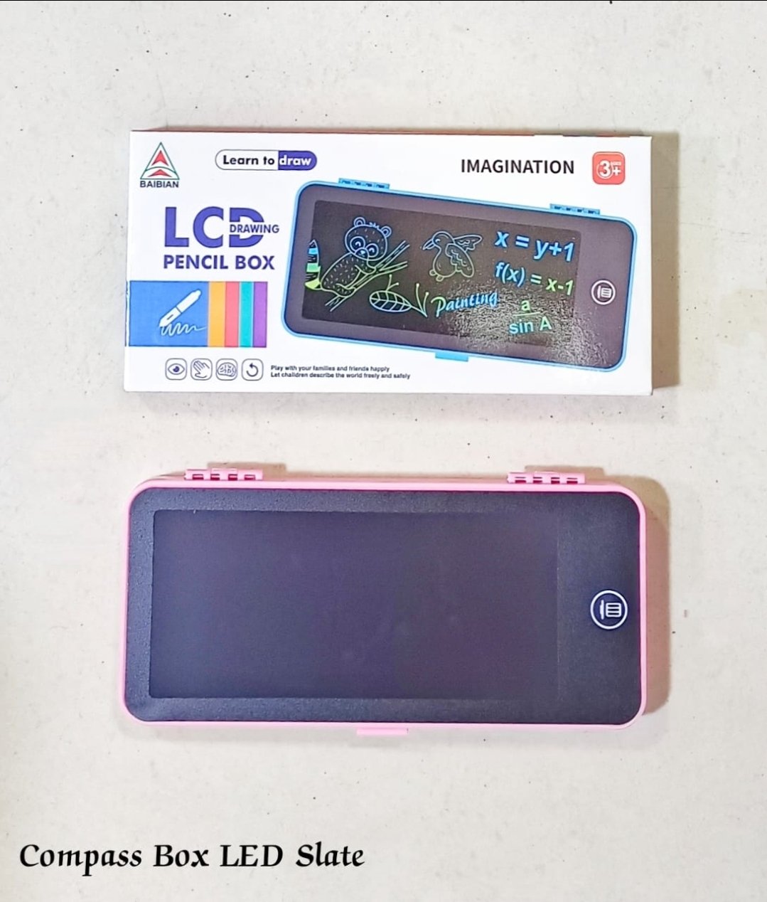 LCD Writing Pad with Pencil box