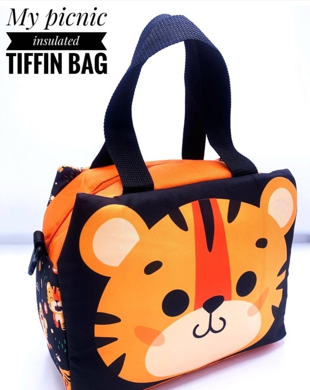 Cartoon Printed Lunch Bag