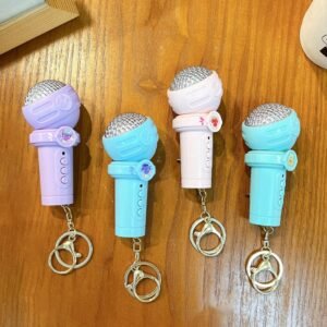 Voice Recorder keychain Microphone shape