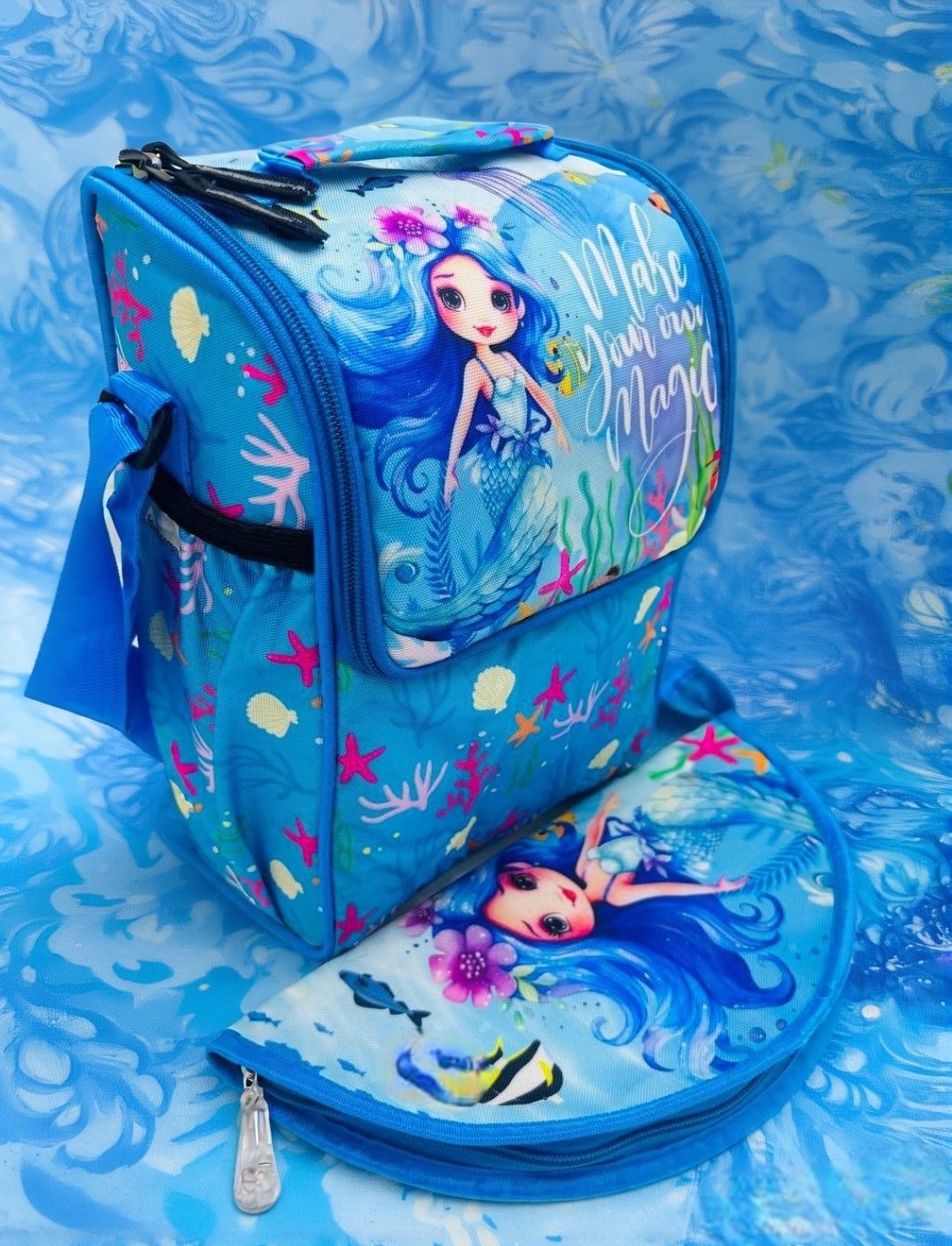 Lunch Bag with cutlery sets holder