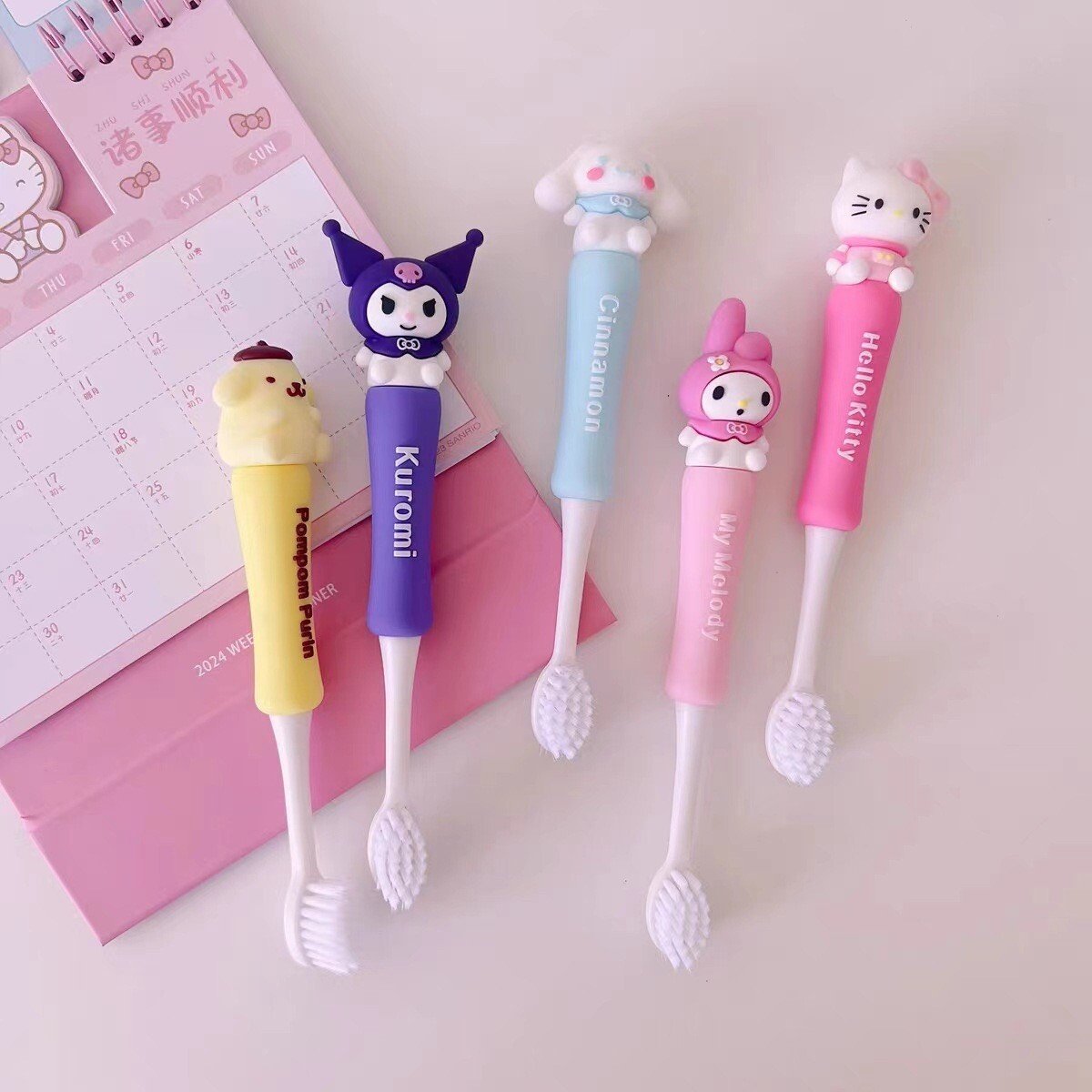 Cartoon printed toothbrush