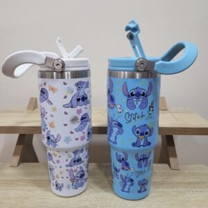 900ml Stitch Dual Mouth Flask