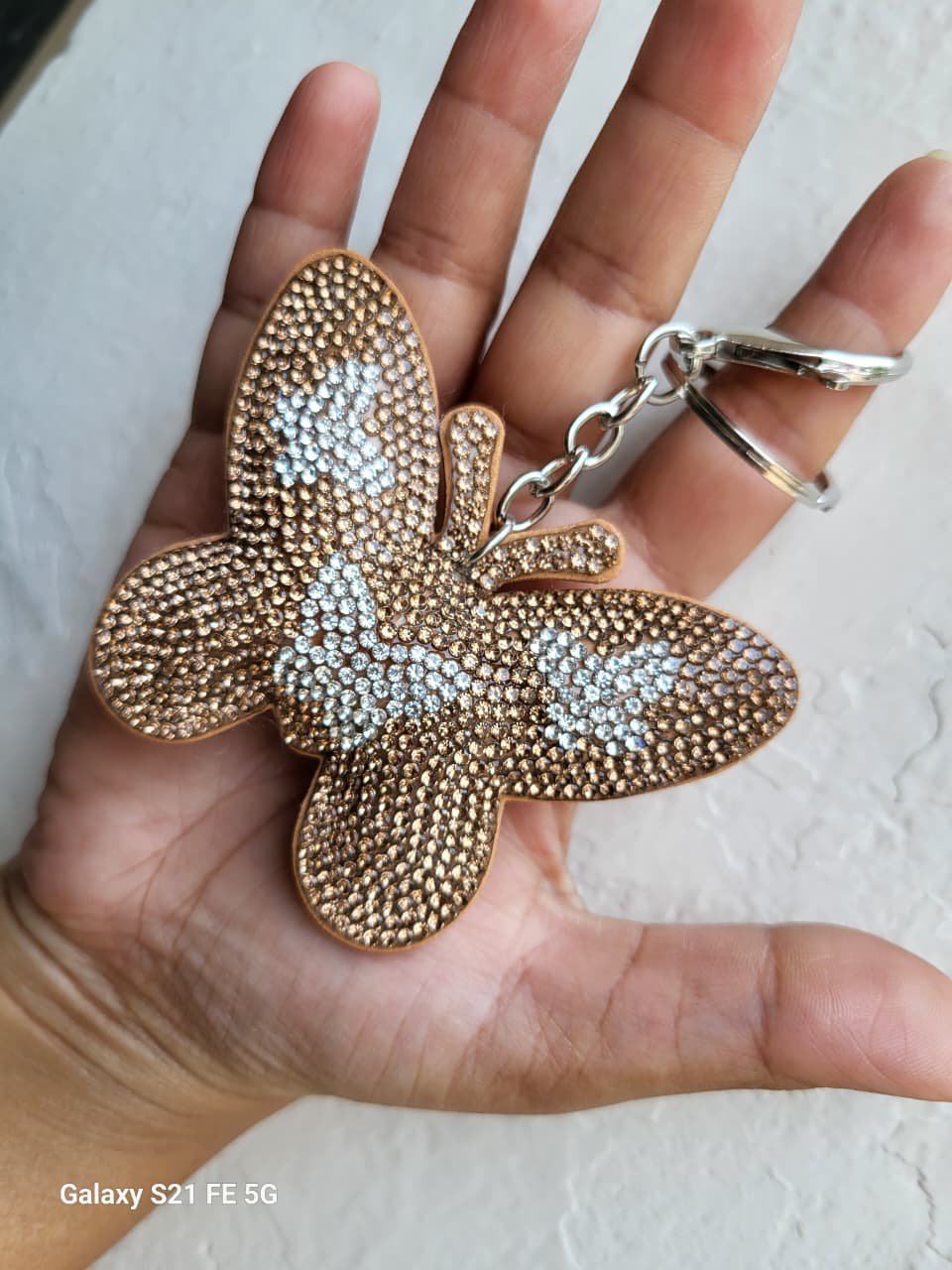 Stone worked keychains