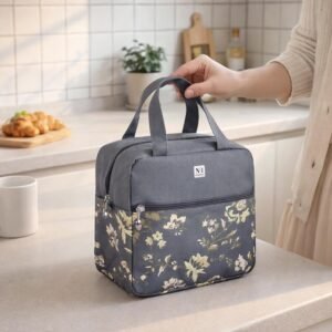 Floral print Lunch Bag