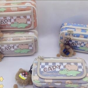 Capybara pencil pouch