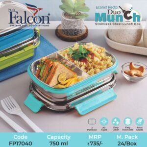 2 grid Falcon Munch Lunch Box