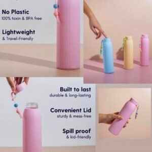 Glass Water Bottle