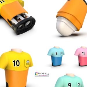 Jersey eraser cum sharpener