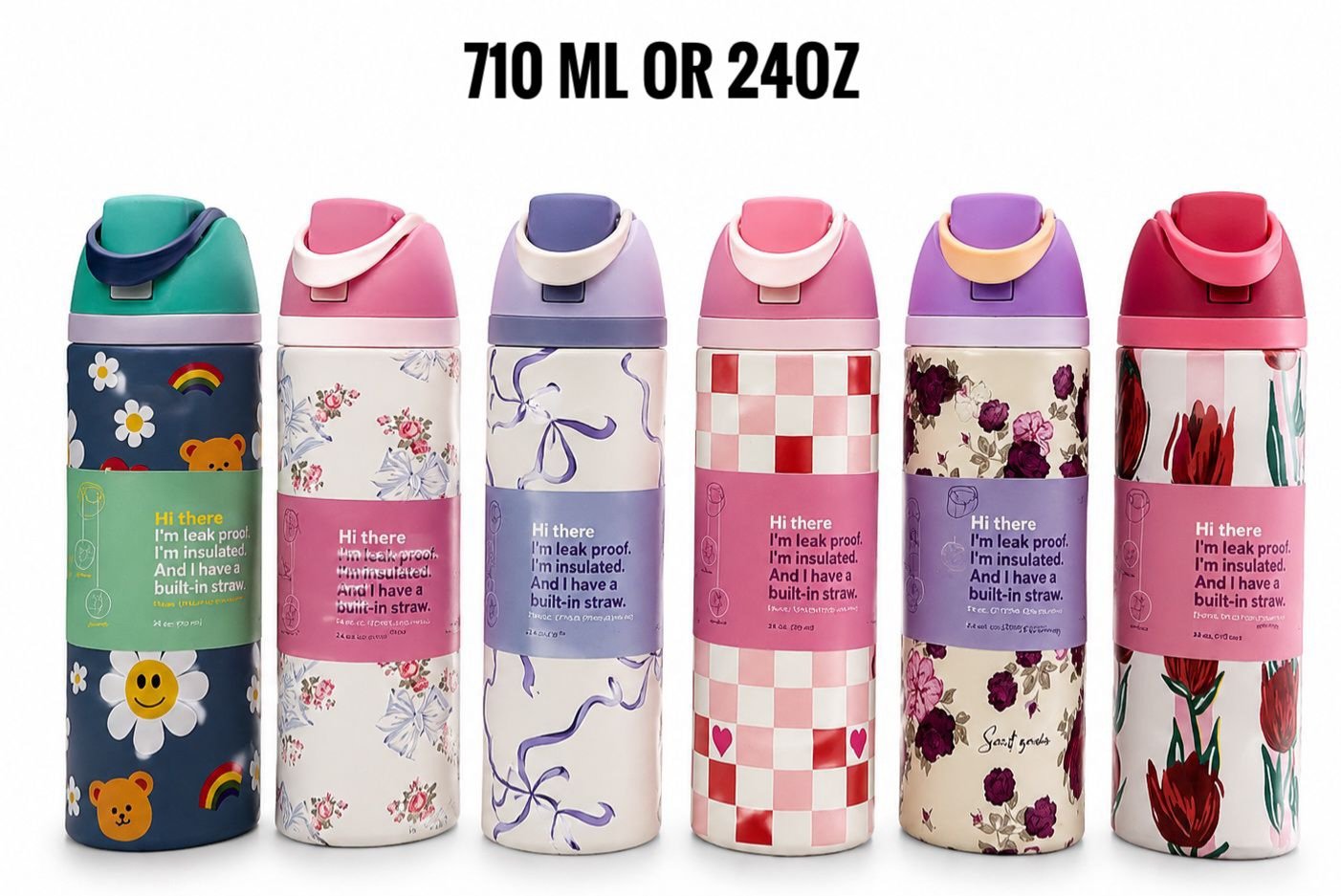 710ml Dual Mouth Flask