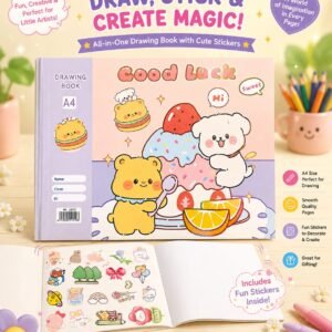 Drawing Books with Stickers