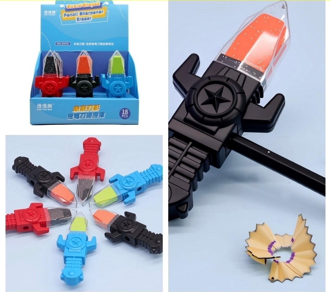 Eraser cum Sharpener