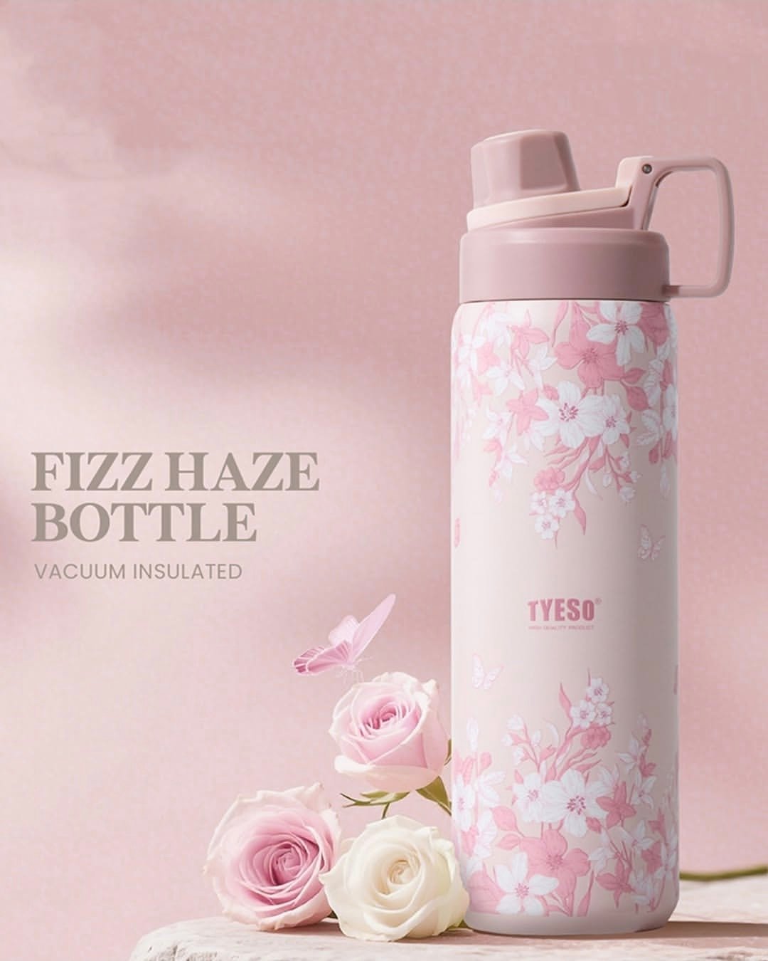 900ml Tyeso Dual Mouth Printed Flasks