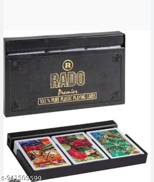 3 set Playing cards with box