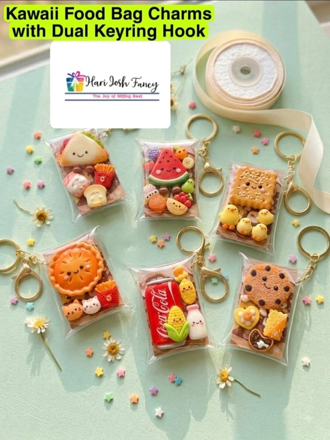 Food Theme Keychains