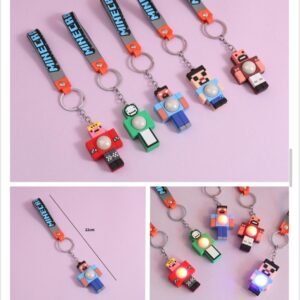 Minecraft Keychains with LED